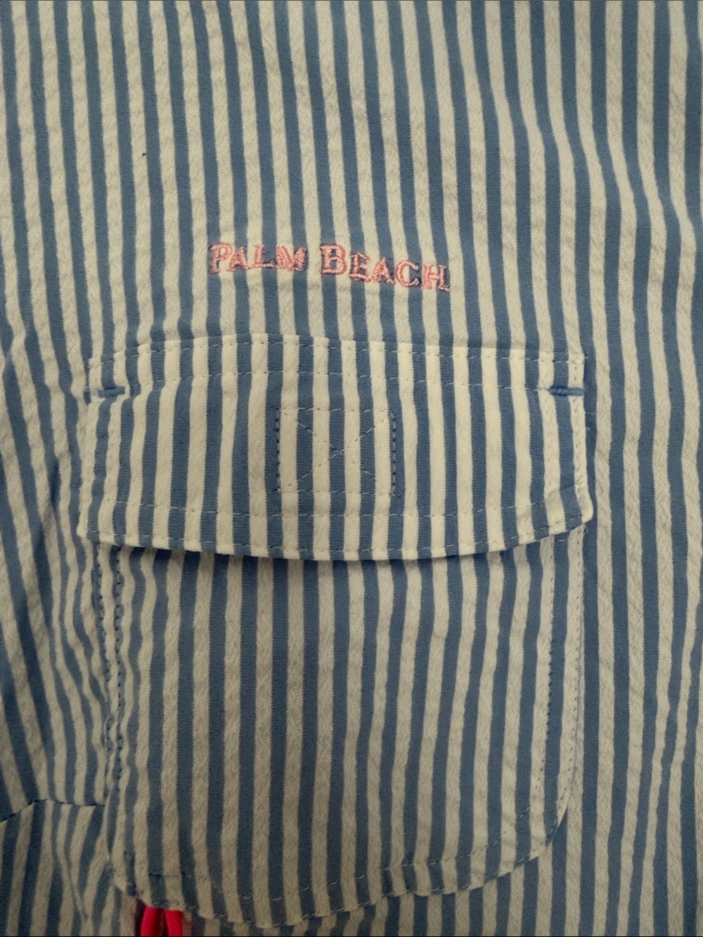 Vineyard Vines Harbor Stripe Searsucker Cover Up PalmBeach Shirt Dress - Picture 8 of 8
